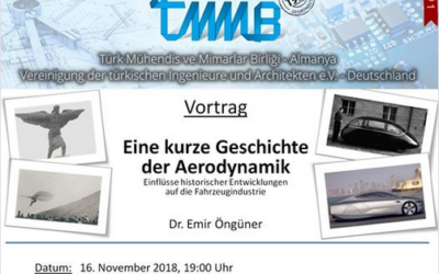 Eine kurze Geschichte Aerodynamik, Dr. Emir Öngüner